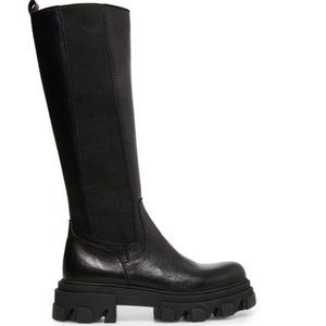 Black High Knee Steve Madden Boots